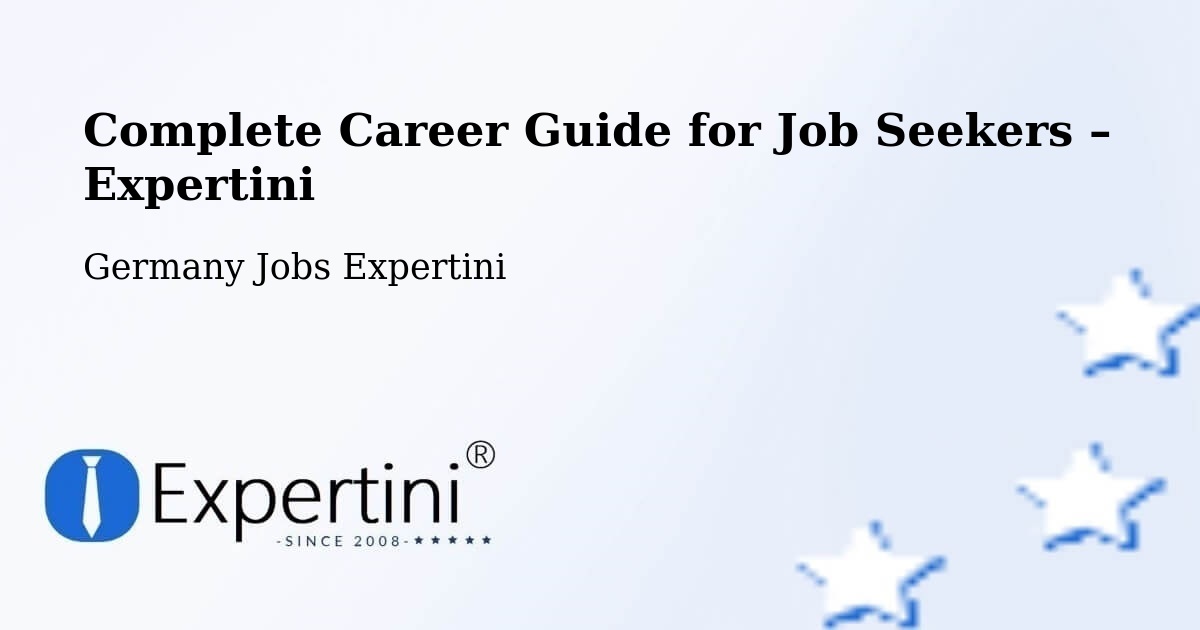 Career Guide for Job Seekers – Schülp - Schülp, Germany Jobs Expertini