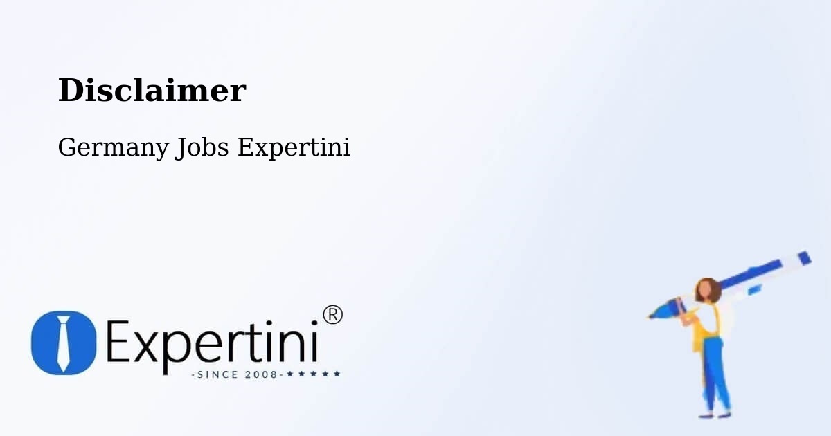 Disclaimer – Schülp - Germany Jobs Expertini