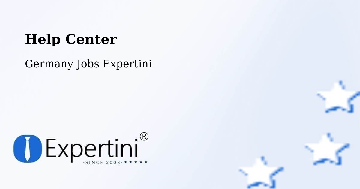 Help Center – Schülp - Germany Jobs Expertini