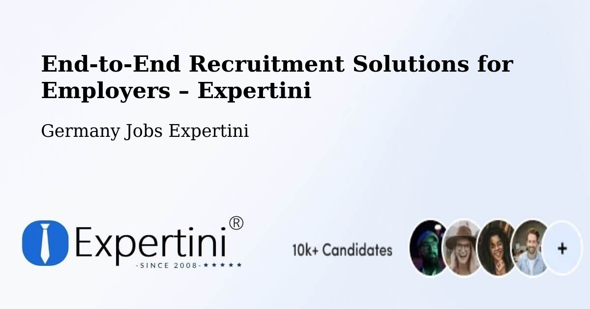 Recruitment Solutions for Employers – Schülp - Schülp, Germany Jobs Expertini
